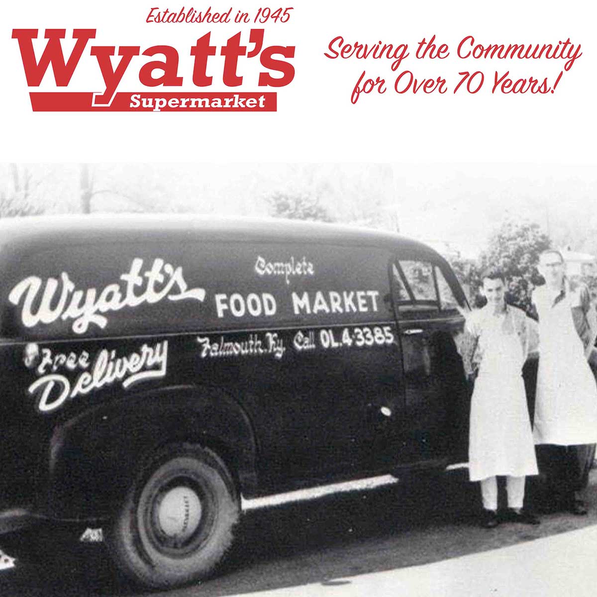 Serving the Community for over 70 years
